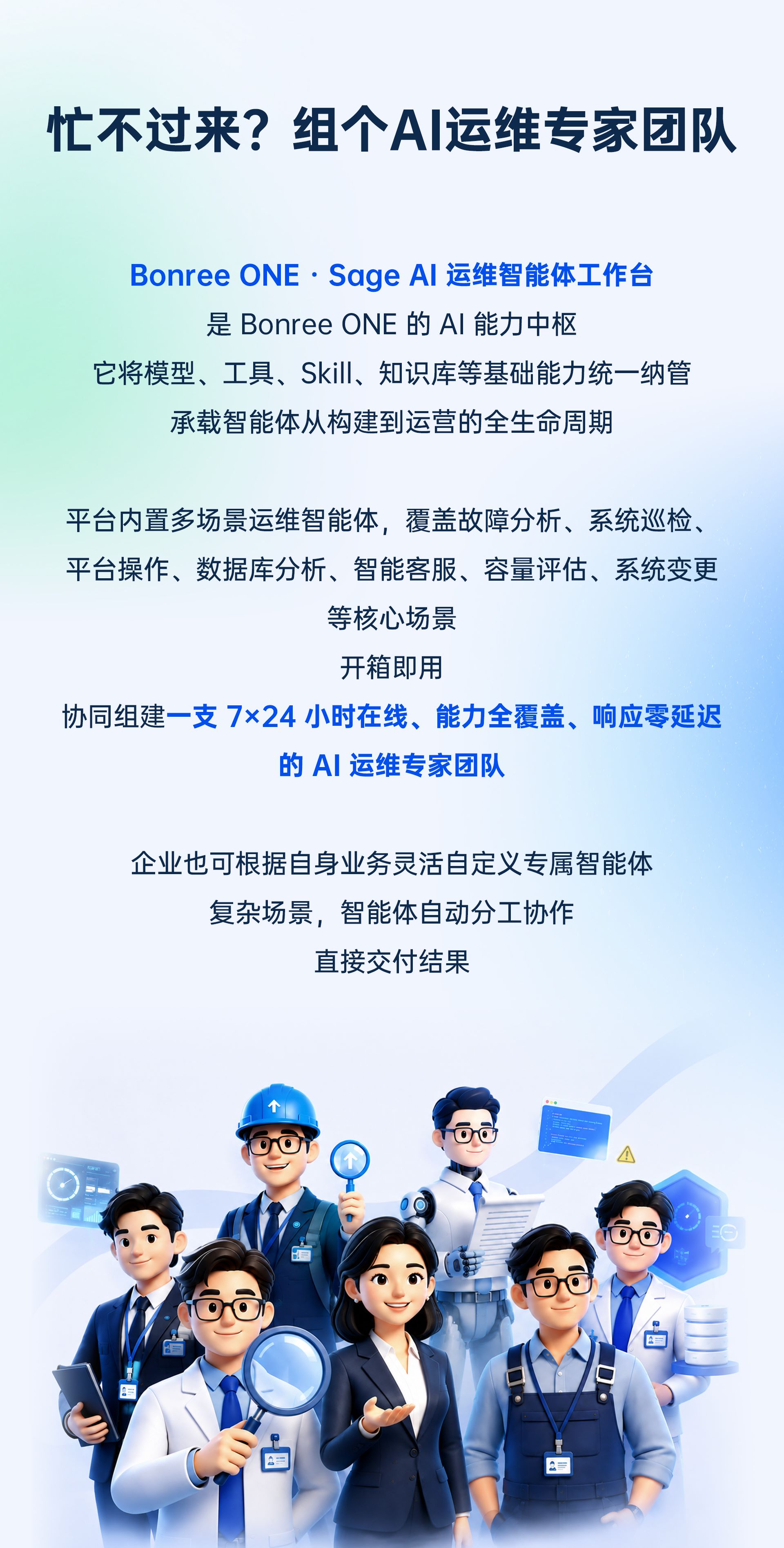 Bonree ONE Sage AI 运维智能体专家团