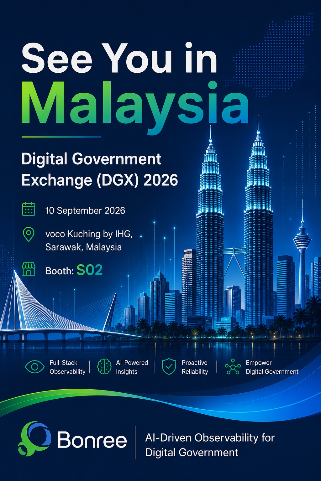 We're excited to confirm Bonree's participation at the Digital Government Exchange (DGX) 2026
